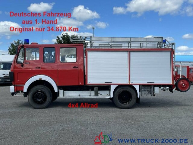 Leasing de Mercedes-Benz LK 1222 4x4 Ziegler Feuerwehr 1620 L. Tank+Pumpe Mercedes-Benz LK 1222 4x4 Ziegler Feuerwehr 1620 L. Tank+Pumpe: Foto 1