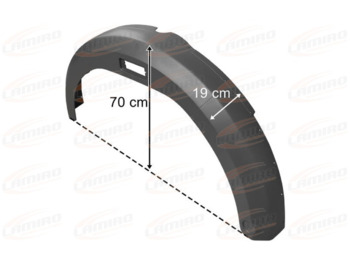 Aripă pentru Camion nou MERCEDES SK 1735 WIDE CABIN LONG MUDGUARD LEFT MERCEDES SK 1735 WIDE CABIN LONG MUDGUARD LEFT: Foto 2