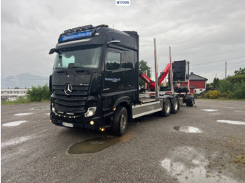 Camion forestier MERCEDES-BENZ Actros