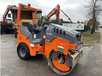 Cilindru compactor mixt Hamm HD 14i VT - 4T COMBI WALS - KUBOTA MOTOR - 81h ! - ALS NIEUW: Foto 1