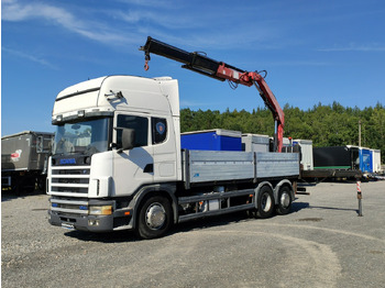 Camion platformă SCANIA 124