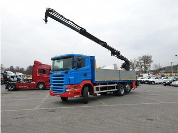 Leasing de Scania R 400 LB 6x2 HDS Budowlanka Widły Oś Skrętna Super Stan Scania R 400 LB 6x2 HDS Budowlanka Widły Oś Skrętna Super Stan: Foto 3