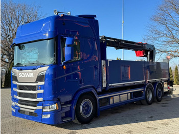 Leasing de Scania R500 6x2 Pritsche mit Kran HIAB 177K PRO  Scania R500 6x2 Pritsche mit Kran HIAB 177K PRO: Foto 2