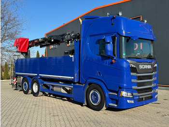 Leasing de Scania R500 6x2 Pritsche mit Kran HIAB 177K PRO  Scania R500 6x2 Pritsche mit Kran HIAB 177K PRO: Foto 1