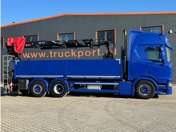 Leasing de Scania R500 6x2 Pritsche mit Kran HIAB 177K PRO  Scania R500 6x2 Pritsche mit Kran HIAB 177K PRO: Foto 4