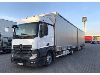 Camion cu prelată MERCEDES-BENZ Actros