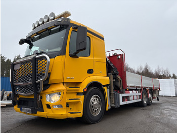 Camion cu macara MERCEDES-BENZ Actros