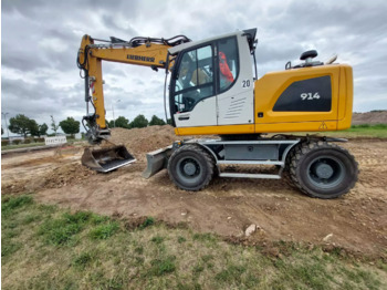 Excavator pe roţi LIEBHERR A 914