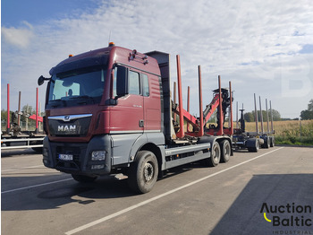 Camion forestier MAN TGX