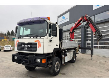 Camion cu macara MAN 19.464