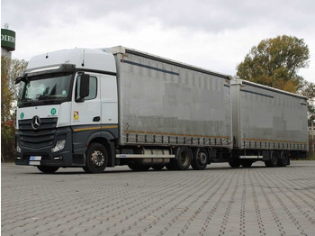 Camion cu prelată MERCEDES-BENZ Actros 2542