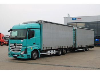 Camion cu prelată MERCEDES-BENZ Actros 2542