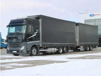 Camion cu prelată MERCEDES-BENZ Actros 2545