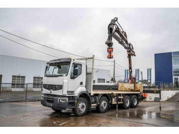 Camion platformă RENAULT Premium Lander