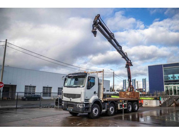 Camion platformă RENAULT Premium Lander