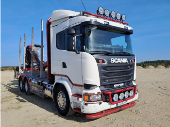 Camion forestier SCANIA 1