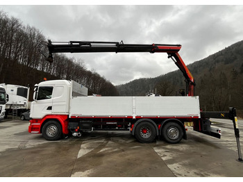 Leasing de  Scania G450 // 6x2// Skrzynia 6.40x2.49 // HDS Palfinger // Oś skrętna podnoszona // Scania G450 // 6x2// Skrzynia 6.40x2.49 // HDS Palfinger // Oś skrętna podnoszona //: Foto 4