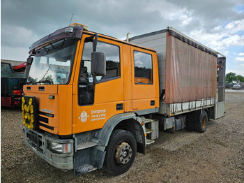 Camion cu macara Iveco 120 // HMF 152-T2 // heatedcontainer: Foto 3