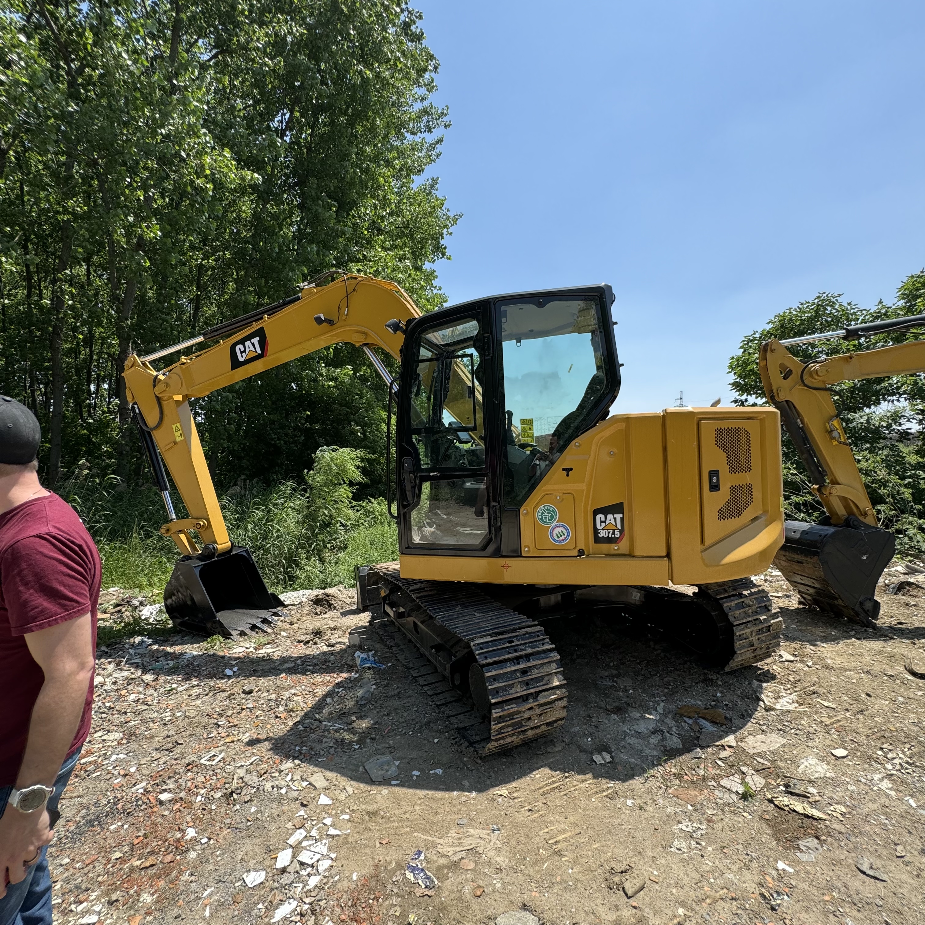 Mini excavator CATERPILLAR 307.5