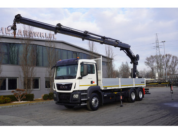 Camion platformă MAN TGS 26.400