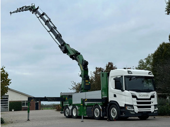 Camion cu macara SCANIA G 500