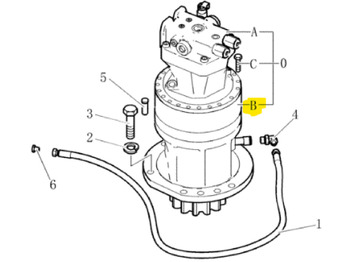 Reductor de rotire NEW HOLLAND