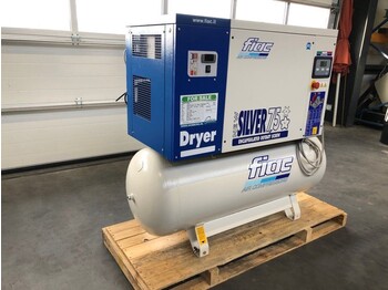 Compresor de aer nou Fiac New Silver D 7.5 / 300 Silent 5.5 kW 720 L / min 10 bar Elektrische Schroefcompressor met ketel en droger: Foto 3