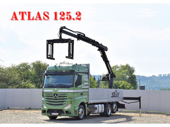 Camion cu macara MERCEDES-BENZ Actros 2545