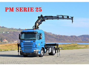 Camion cu macara SCANIA R 420