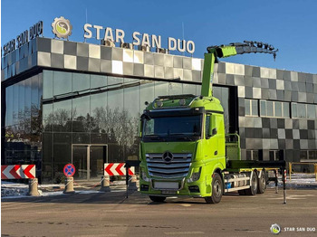 Camion cu macara MERCEDES-BENZ Actros