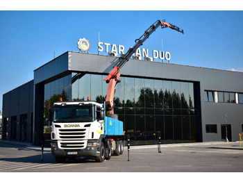 Camion cu macara SCANIA G 480