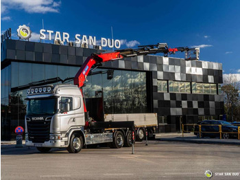 Camion cu macara SCANIA G 410