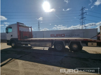 Camion platformă pentru transport de utilaje grele 2014 Scania G410: Foto 2