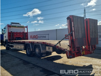 Camion platformă pentru transport de utilaje grele 2014 Scania G410: Foto 3