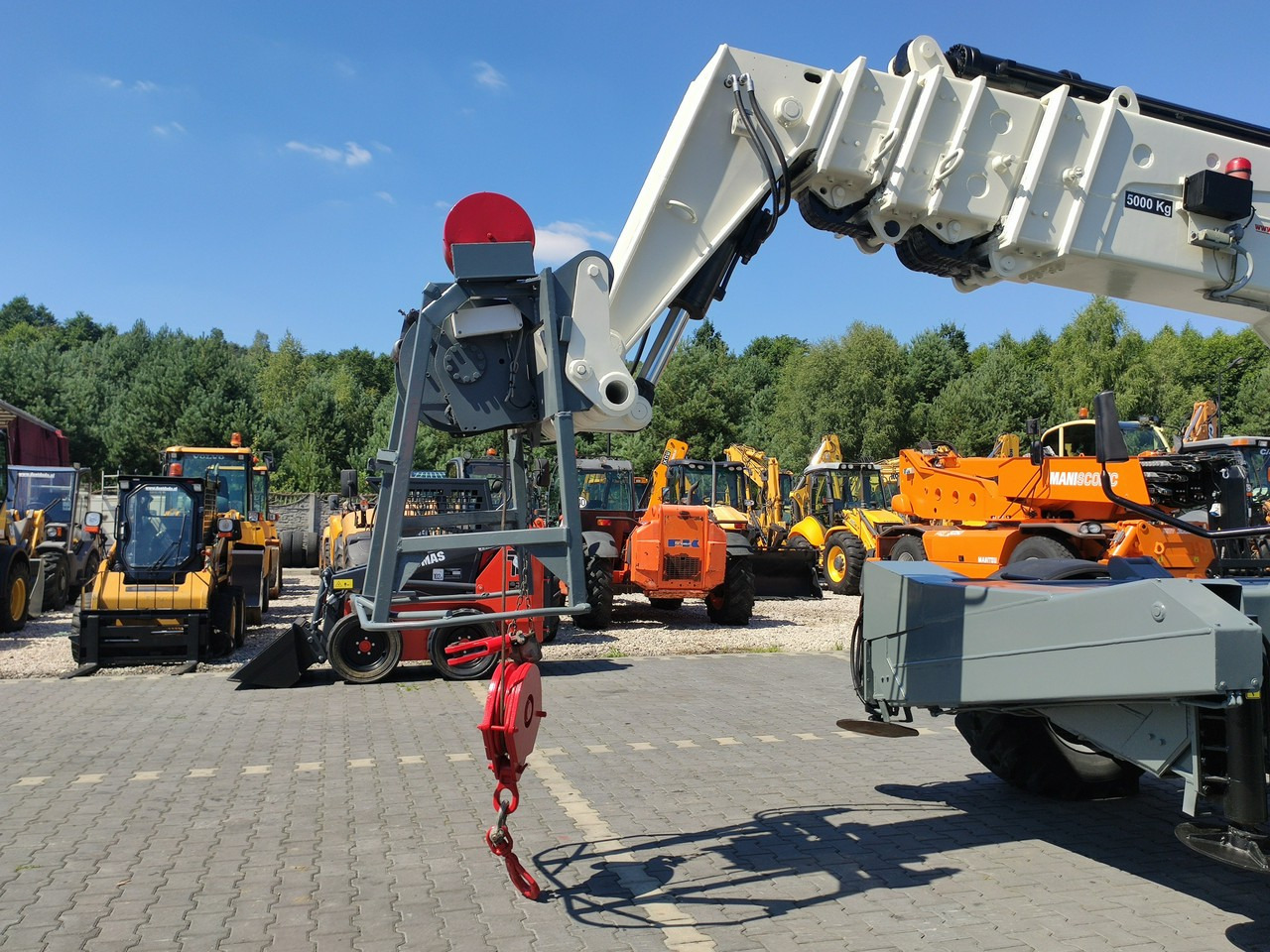 Stivuitor telescopic Terex Lift GTH 5022 ROTO Obrotowa Ładowarka Teleskopowa: Foto 28