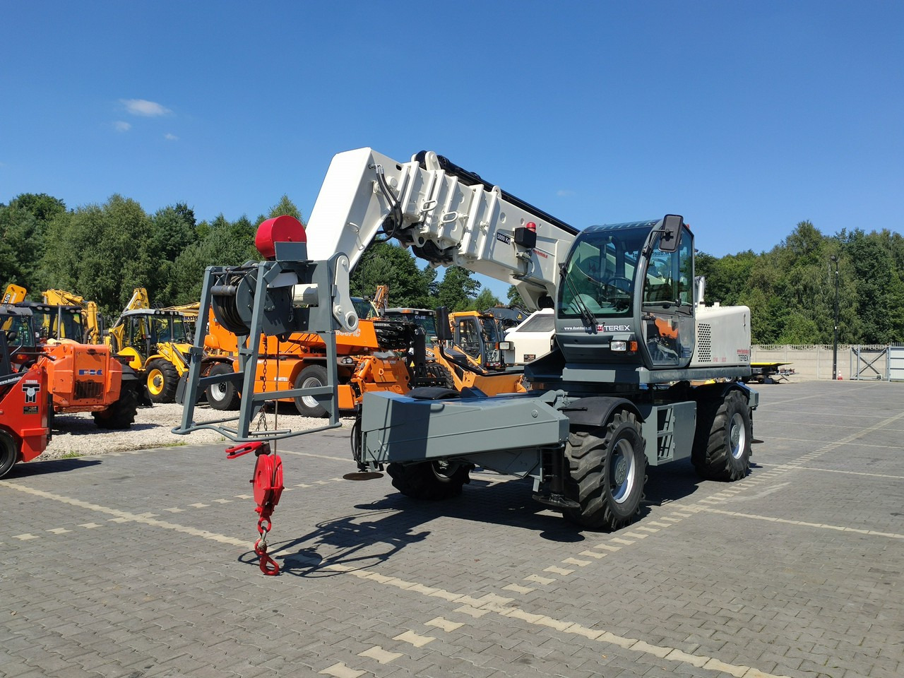 Stivuitor telescopic Terex Lift GTH 5022 ROTO Obrotowa Ładowarka Teleskopowa: Foto 13