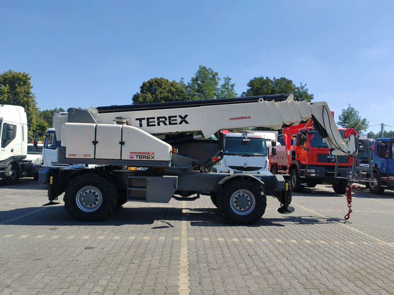 Stivuitor telescopic Terex Lift GTH 5022 ROTO Obrotowa Ładowarka Teleskopowa: Foto 20