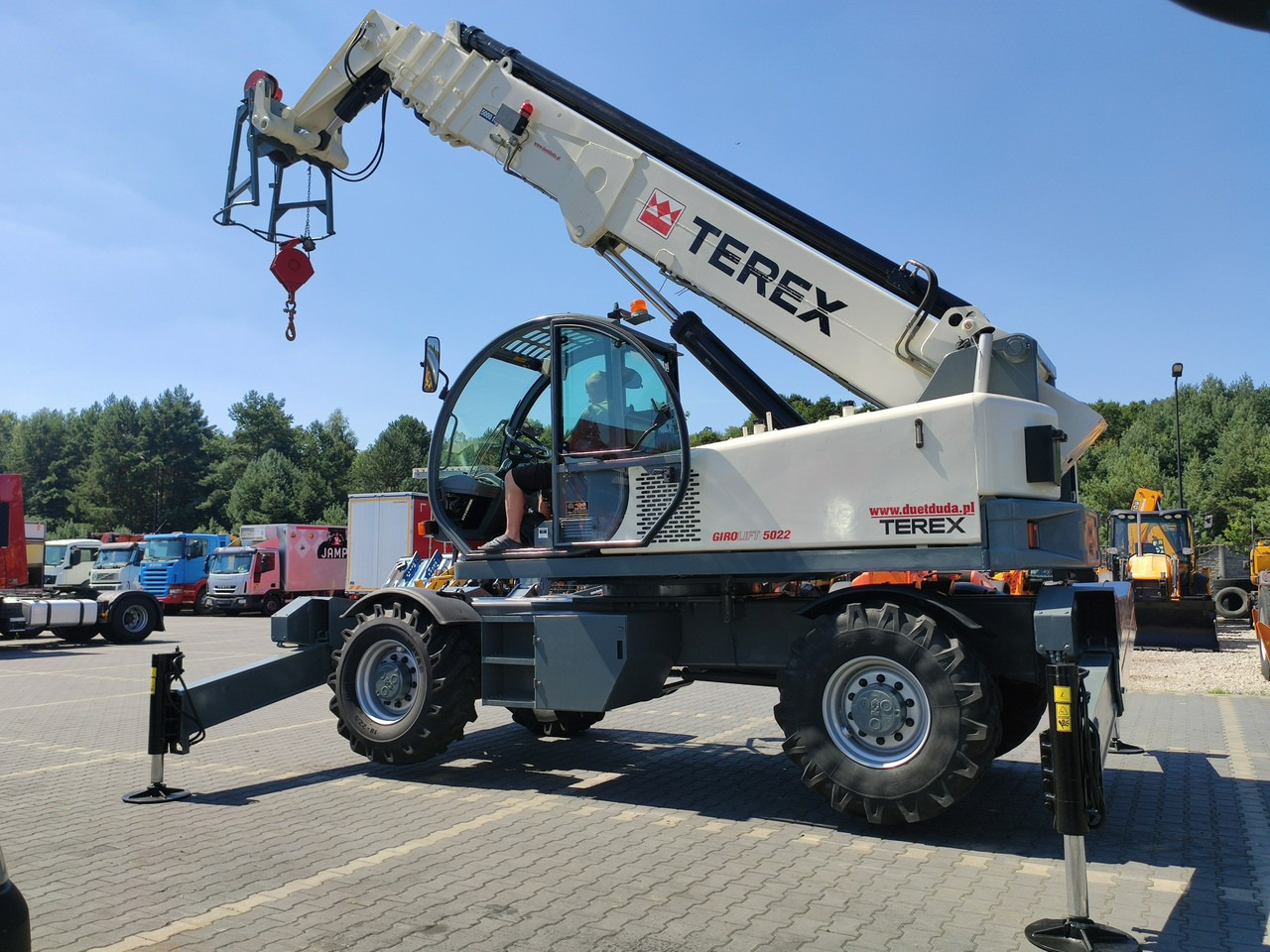 Stivuitor telescopic Terex Lift GTH 5022 ROTO Obrotowa Ładowarka Teleskopowa: Foto 40