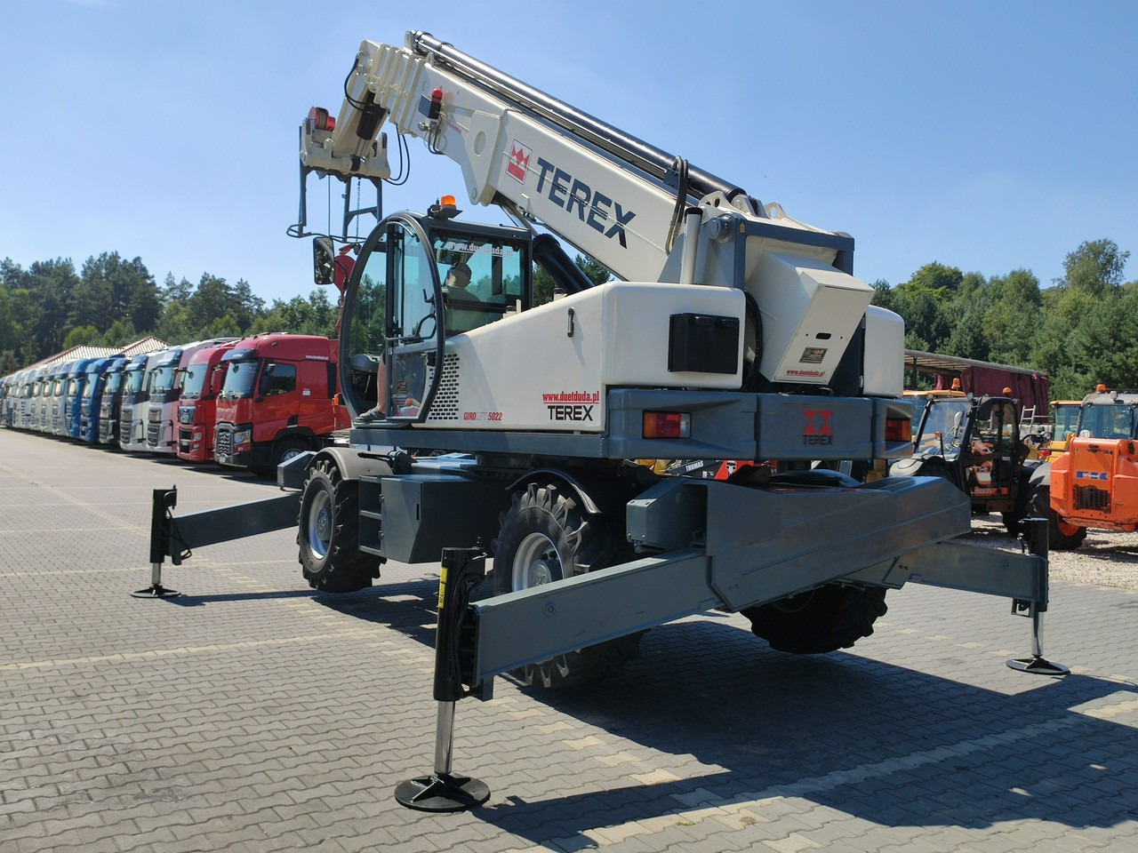 Stivuitor telescopic Terex Lift GTH 5022 ROTO Obrotowa Ładowarka Teleskopowa: Foto 7