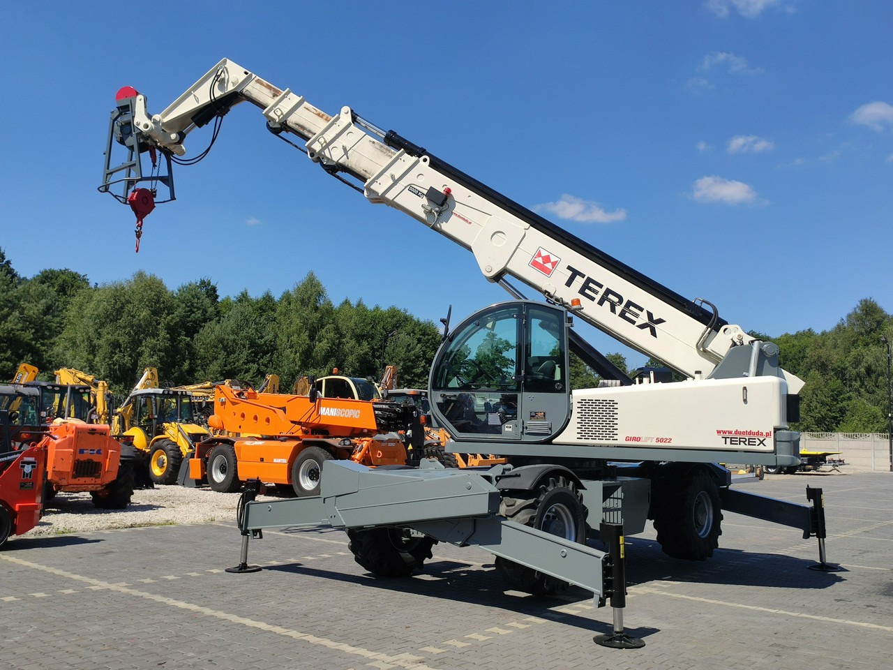 Stivuitor telescopic Terex Lift GTH 5022 ROTO Obrotowa Ładowarka Teleskopowa: Foto 50