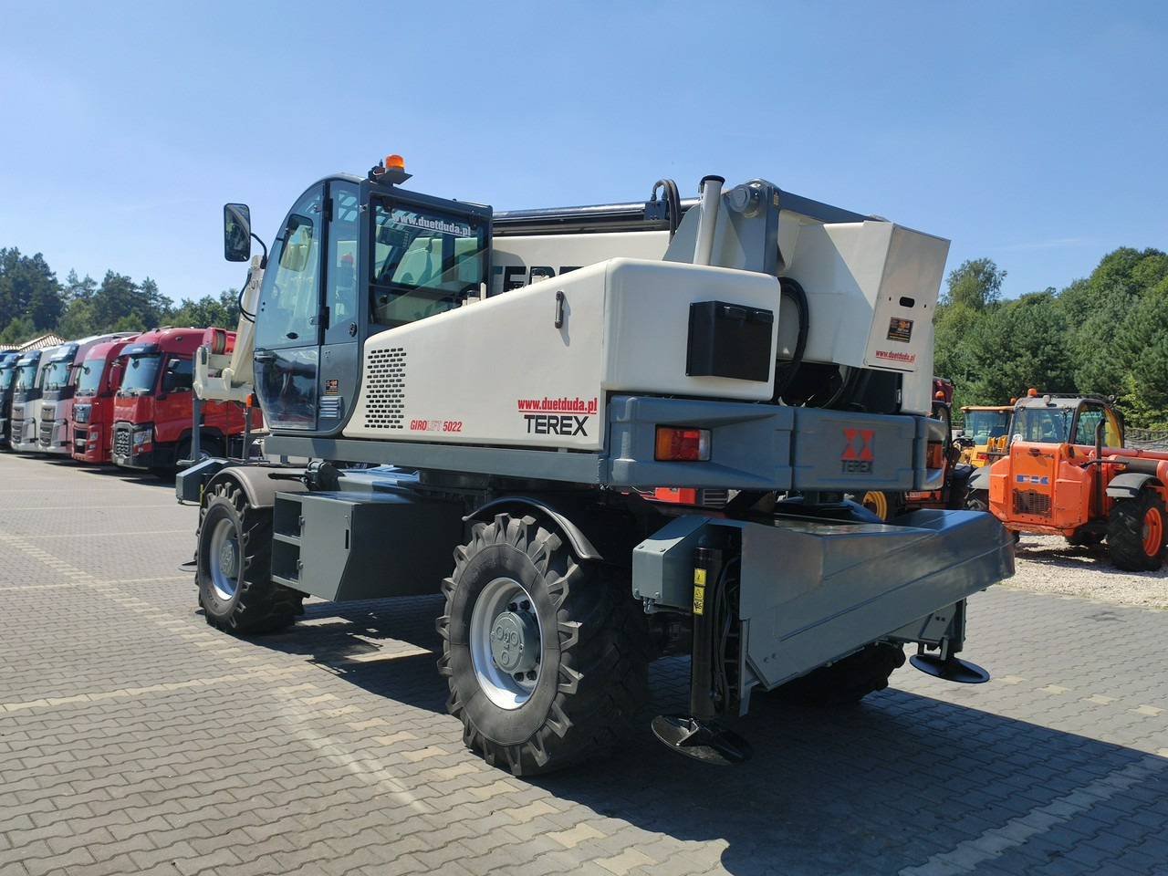 Stivuitor telescopic Terex Lift GTH 5022 ROTO Obrotowa Ładowarka Teleskopowa: Foto 17