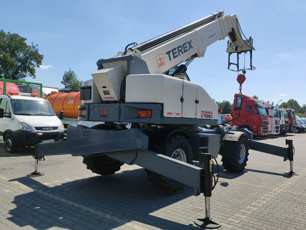 Stivuitor telescopic Terex Lift GTH 5022 ROTO Obrotowa Ładowarka Teleskopowa: Foto 6