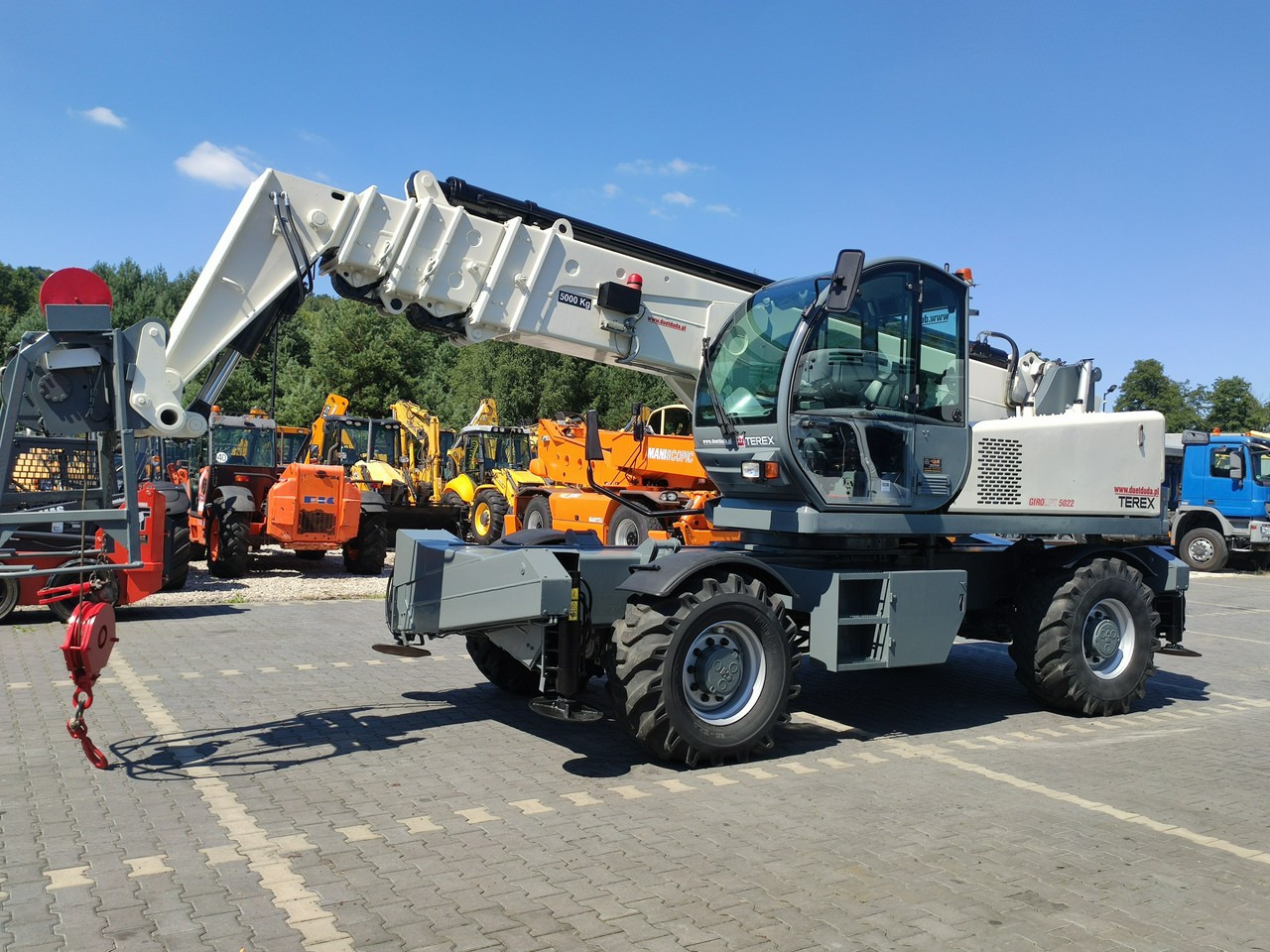 Stivuitor telescopic Terex Lift GTH 5022 ROTO Obrotowa Ładowarka Teleskopowa: Foto 19