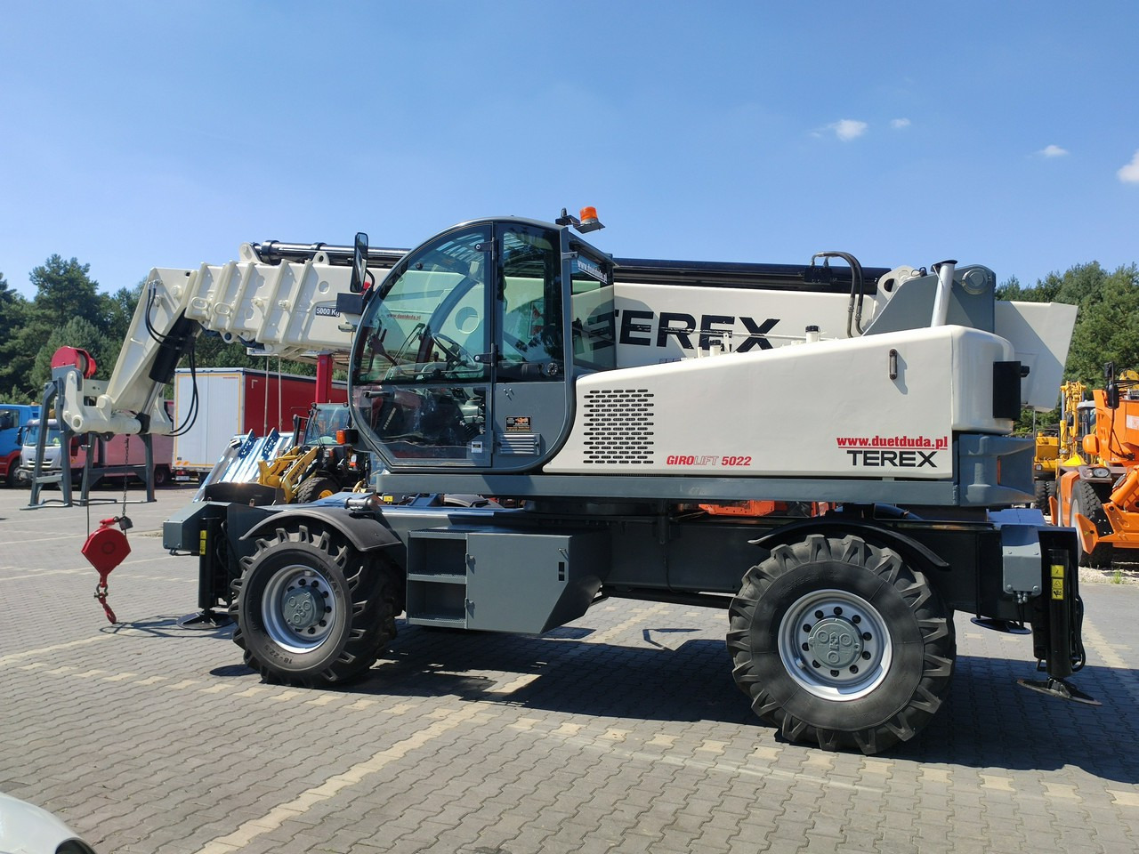 Stivuitor telescopic Terex Lift GTH 5022 ROTO Obrotowa Ładowarka Teleskopowa: Foto 18