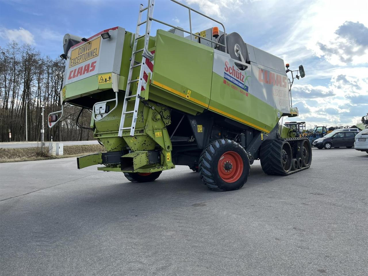 Combină de recoltat cereale CLAAS Lexion 480 TT C660: Foto 8