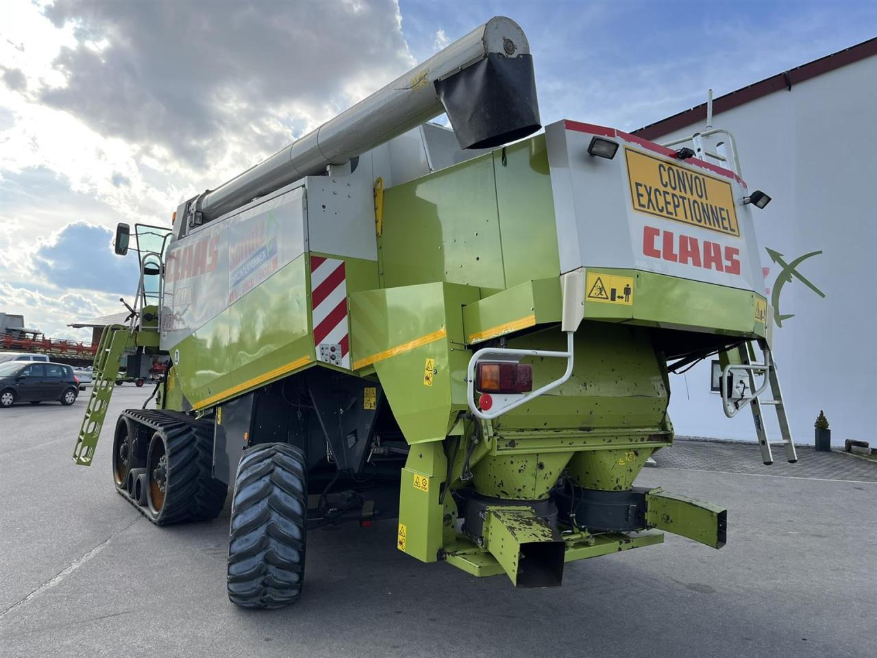 Combină de recoltat cereale CLAAS Lexion 480 TT C660: Foto 9