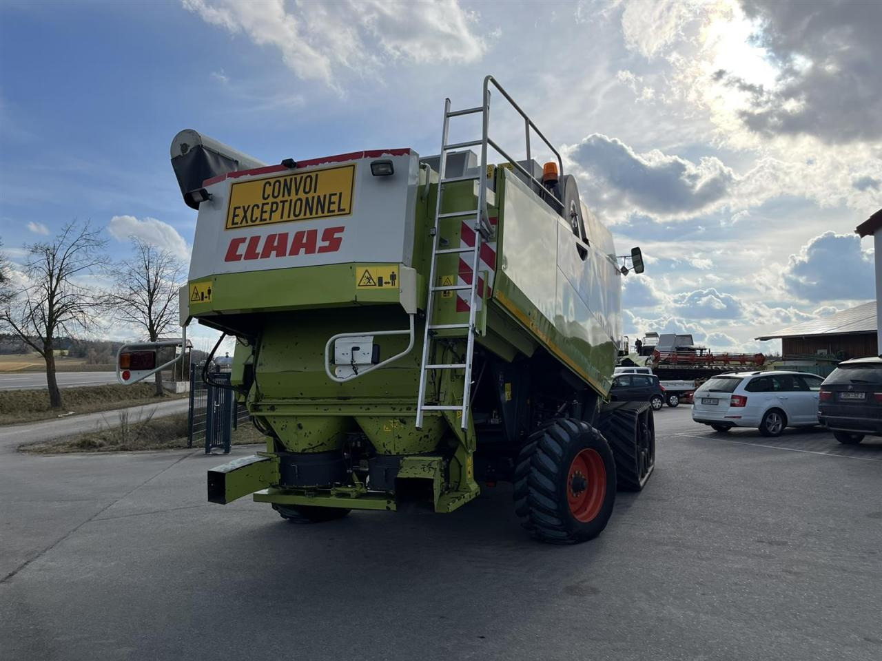 Combină de recoltat cereale CLAAS Lexion 480 TT C660: Foto 7