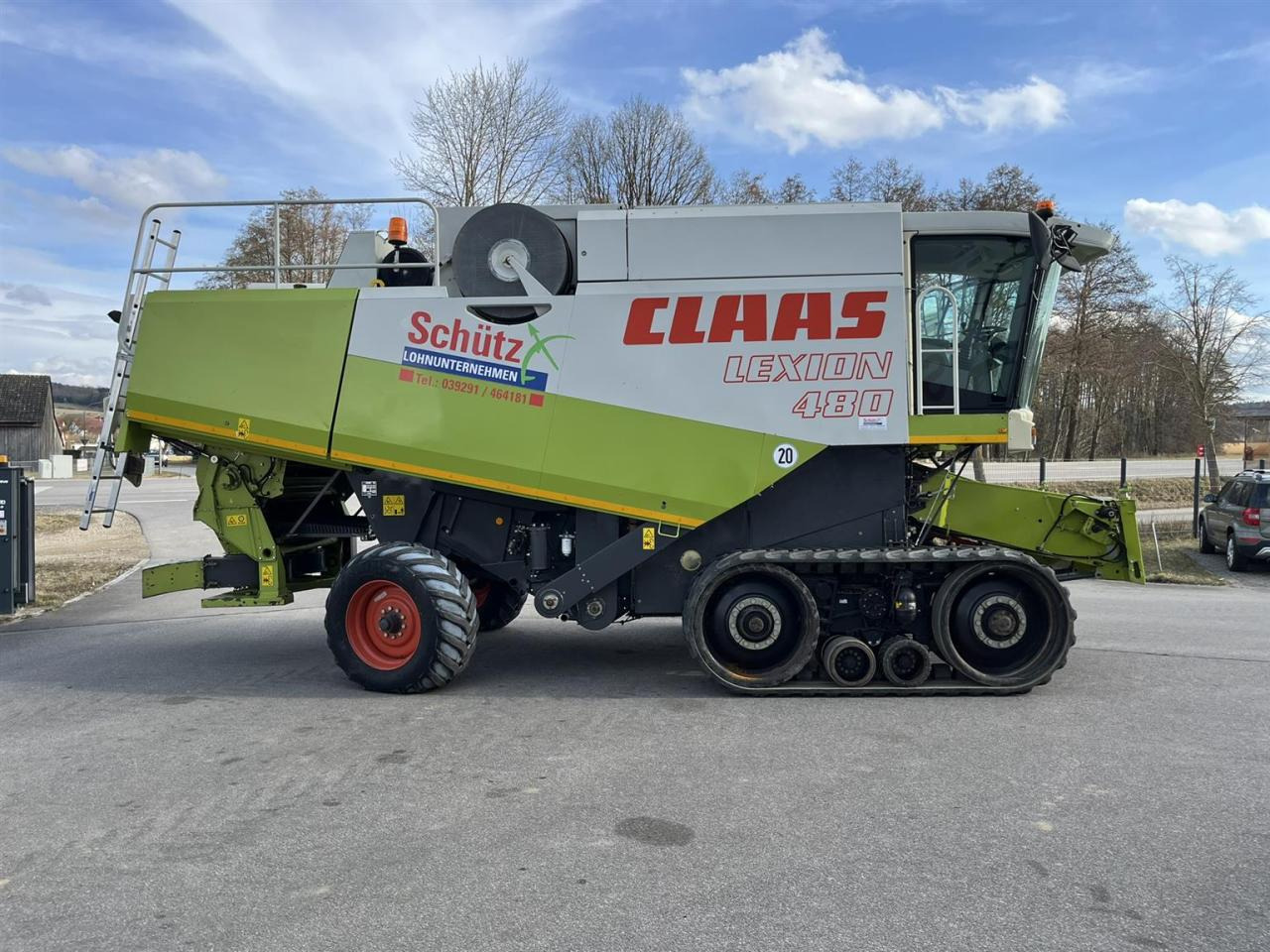 Combină de recoltat cereale CLAAS Lexion 480 TT C660: Foto 6