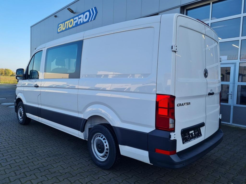 Dubă, Autoutilitară cabină dublă Volkswagen Crafter 35 Kasten Plus Doka Mixto PDC NAVI/APP: Foto 7