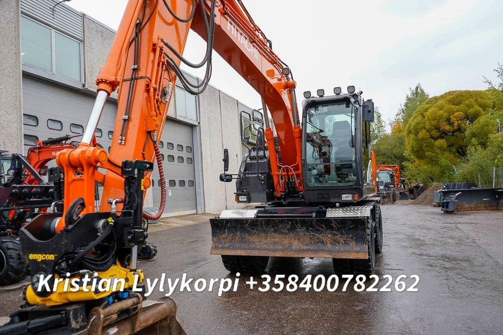 Excavator pe roţi Hitachi ZX140W-6 ENGCONILLA: Foto 13